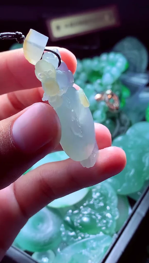 未镶嵌定制翡翠程*# 翡翠毛货定制