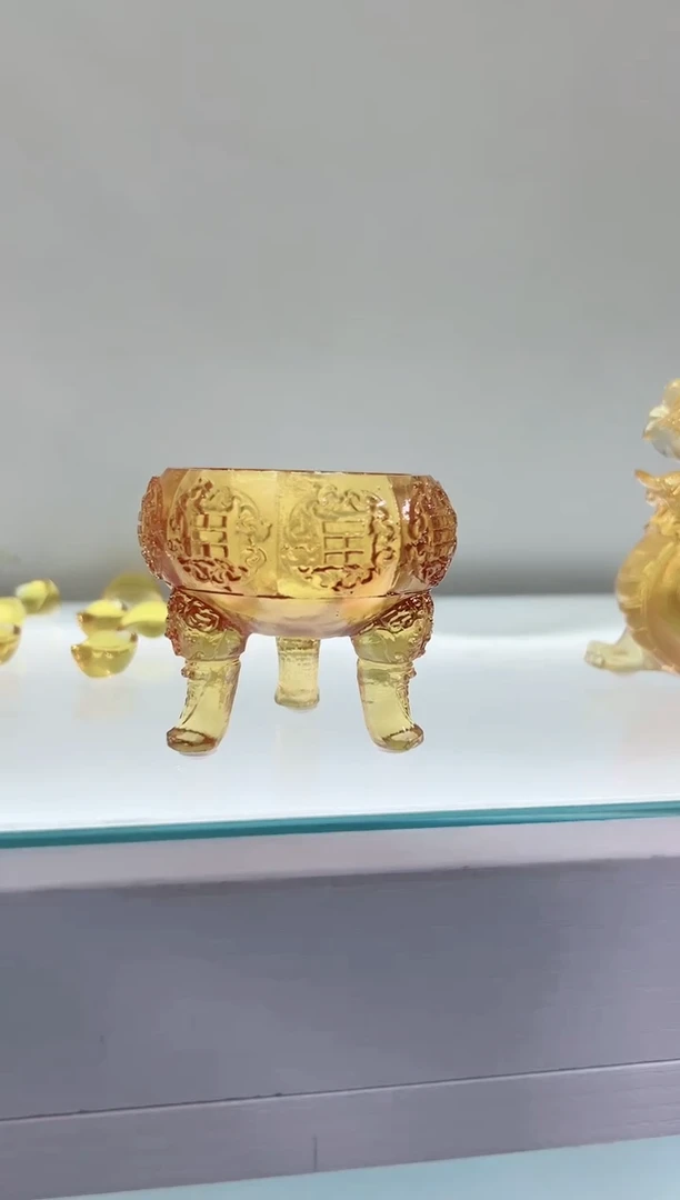【闪购商品】茶宠古法琉璃聚宝盆