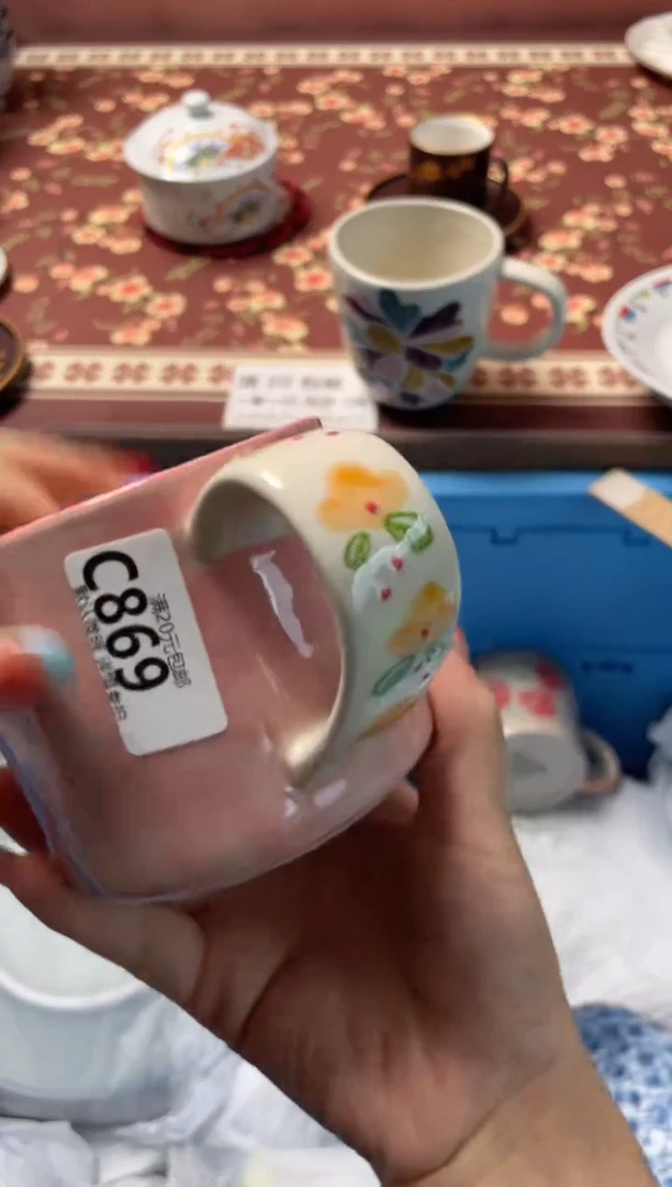 瓷片小***年瓷器瓷器C869