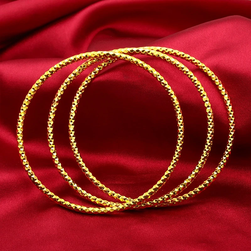 铜合金手镯 合金手镯 越南女士合金手镯满天星女士手镯（拍一发三）