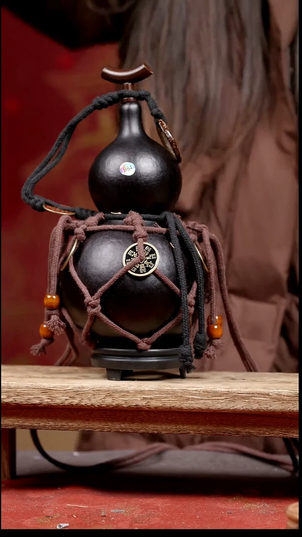 502号纯手工制作天然大漆真葫芦