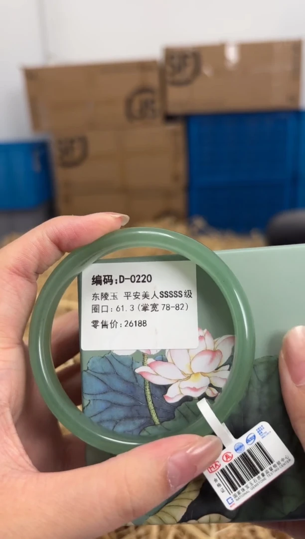 未镶嵌手镯石英质玉D-0220