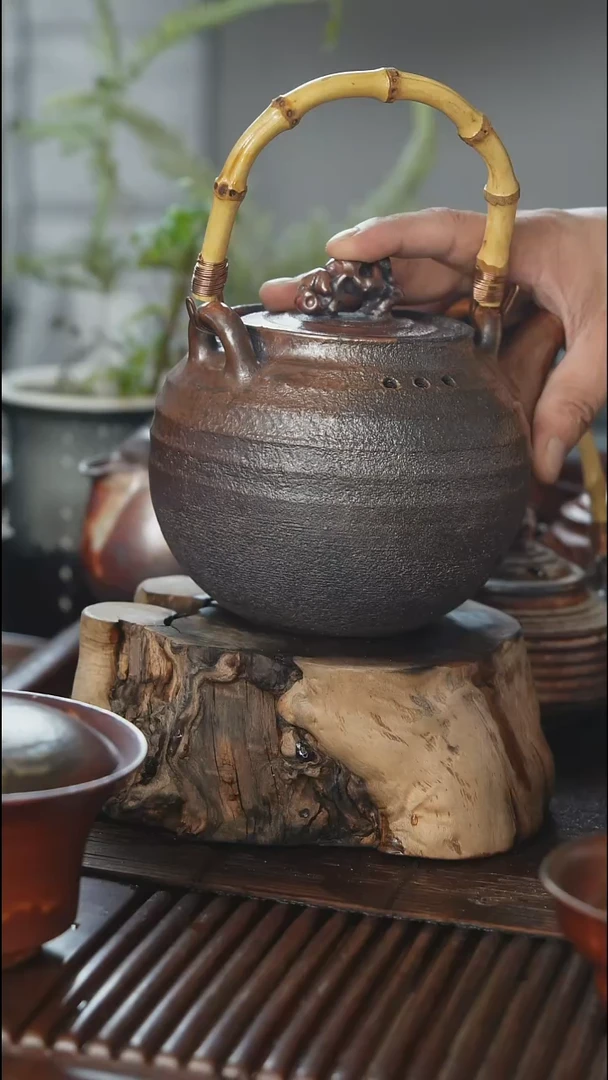 紫砂全手工太湖石煮水