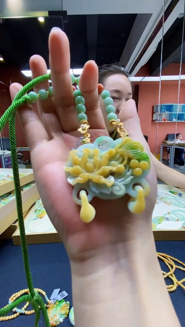 颈饰未镶嵌翡翠翡翠吊坠