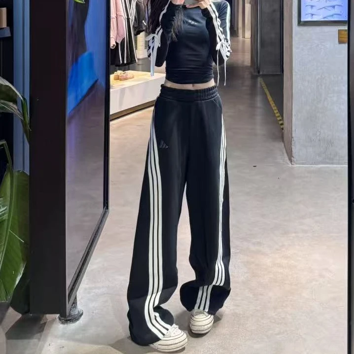 adidas STORY DOUBLE KNIT BANANA PANT 宽松休闲香蕉裤 KB8998