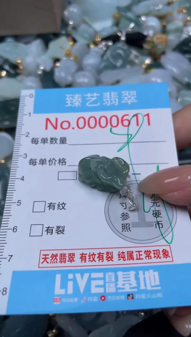 颈饰未镶嵌翡翠611