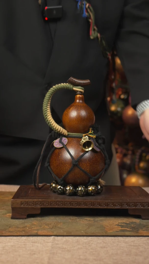 【闪购商品】154大漆葫芦一物一拍记500ml