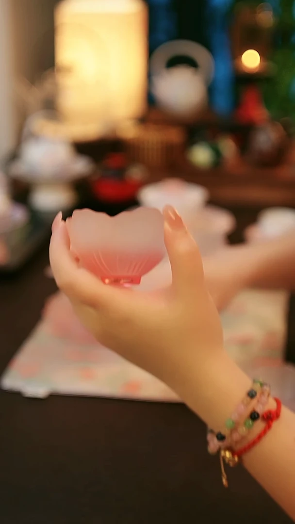 陶瓷茶具郁金香杯