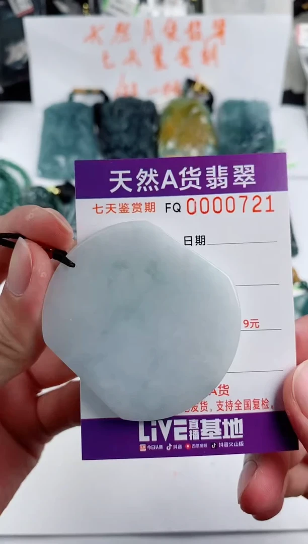 颈饰未镶嵌翡翠