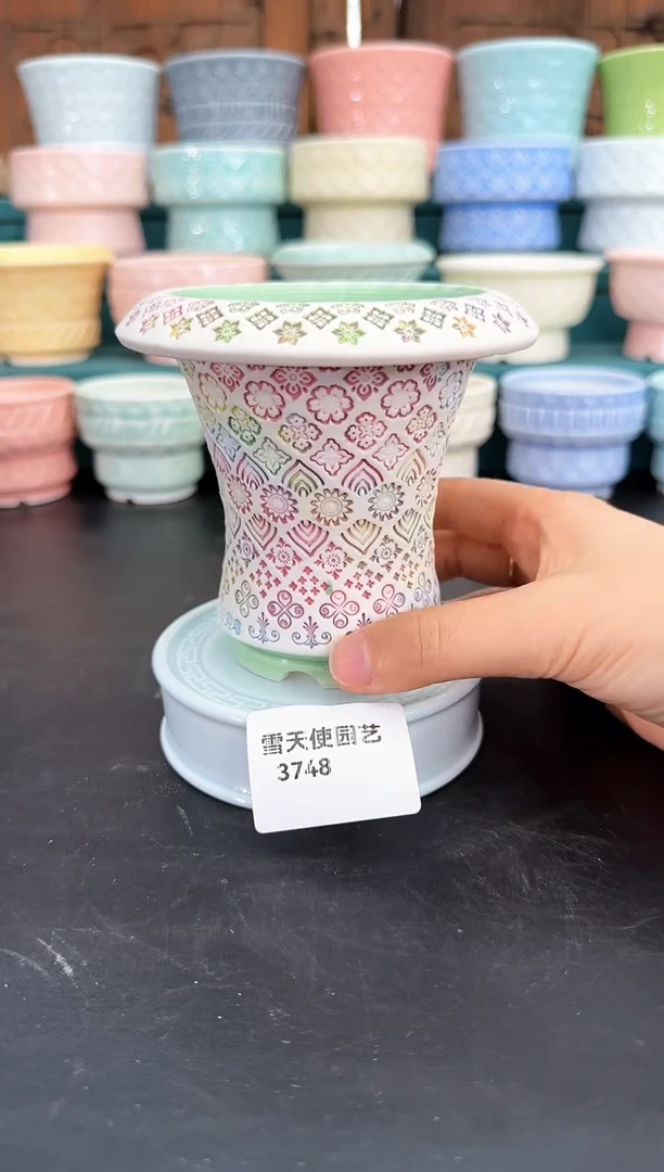 3748幻彩清欢 1个默认微瑕  口径7.5cm左右