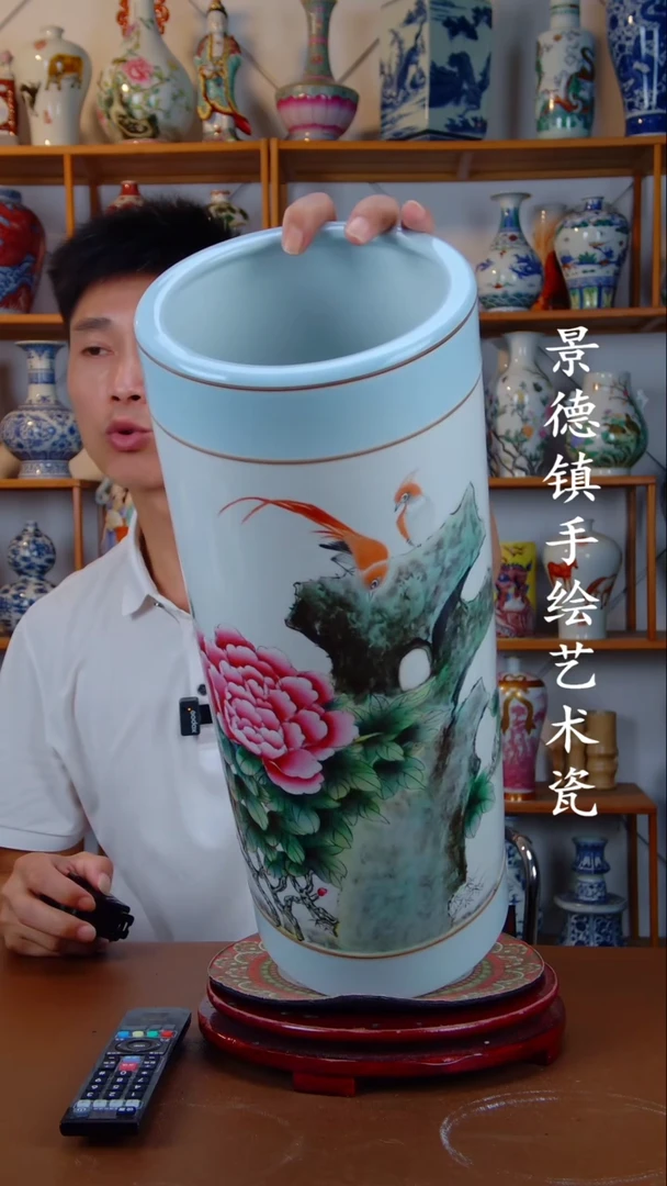 现代景德镇手工手绘陶瓷摆件61