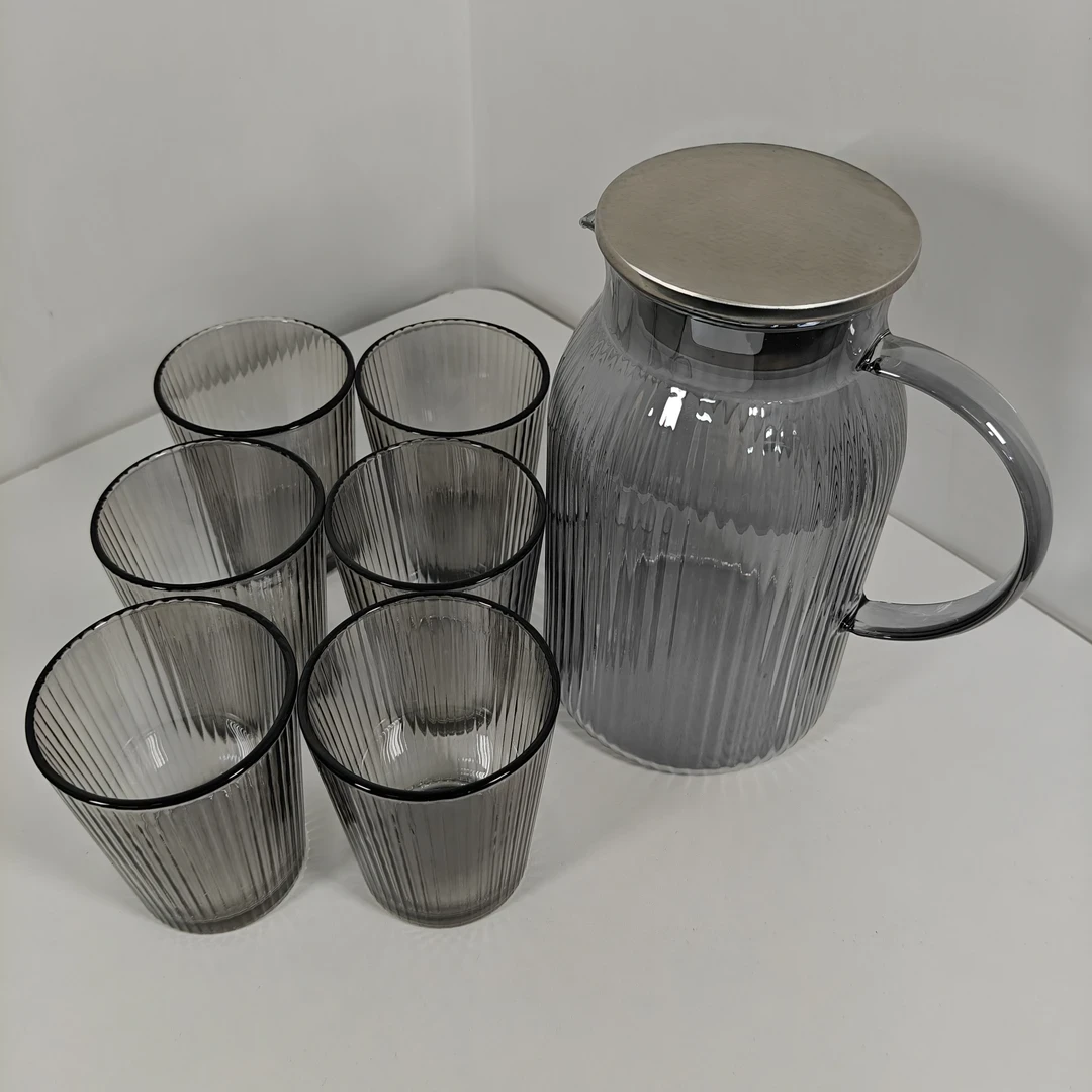 家用大容量冷水壶一壶六杯