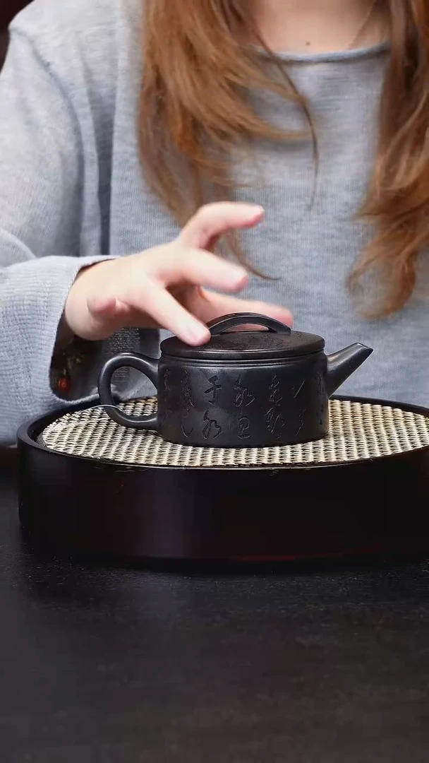 茶壶紫砂宜兴茶壶h11608