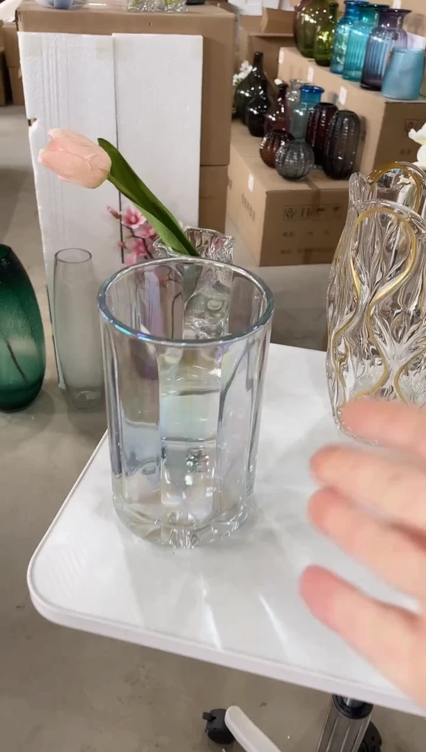 【闪购商品】无铅玻璃炫彩竖纹