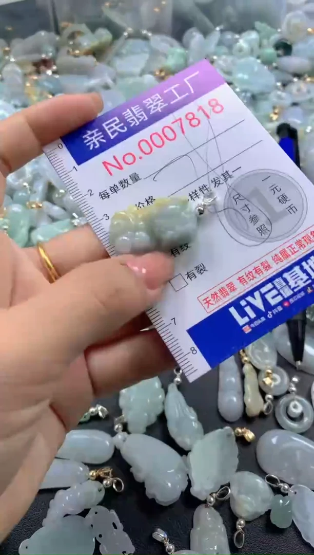 颈饰未镶嵌翡翠7818