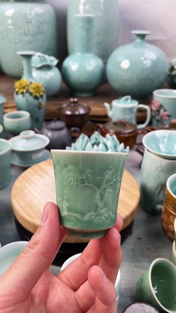 【闪购商品】抽奖 特价 微瑕 慧仙青瓷 不退不换
