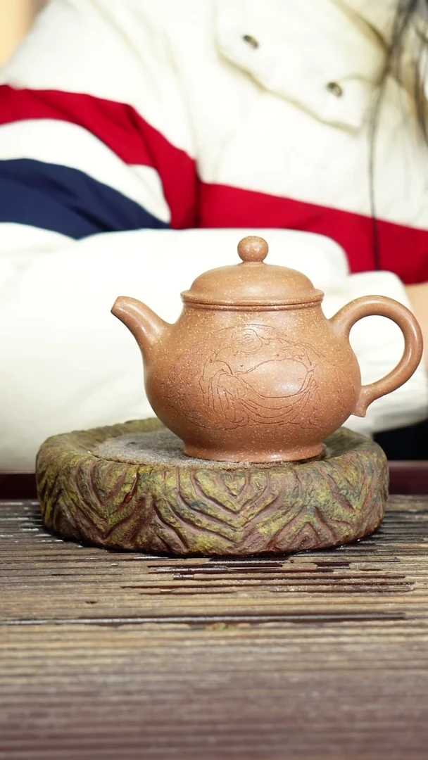 宜兴原矿紫砂壶茶壶220C