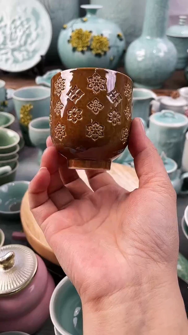 【闪购商品】特价 微瑕 慧仙青瓷