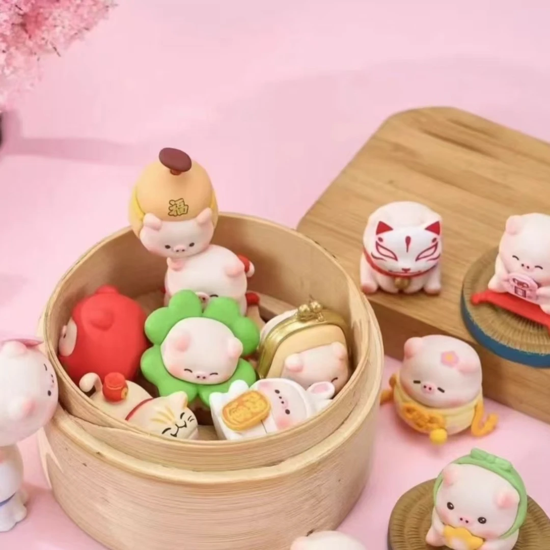 (后5）宝运猪猪祈福物语萌粒盲盒