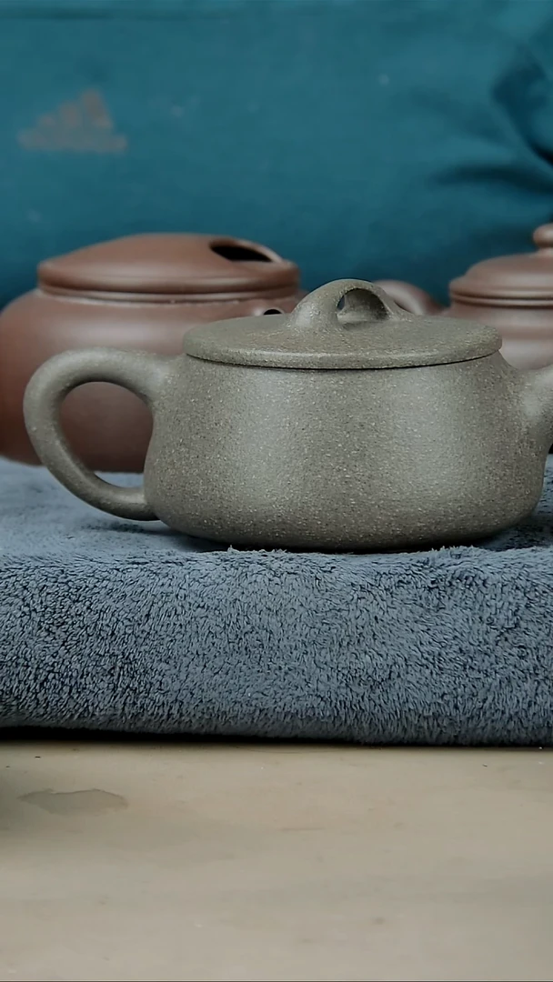 茶壶紫砂用****6宽口石瓢230蟹壳清