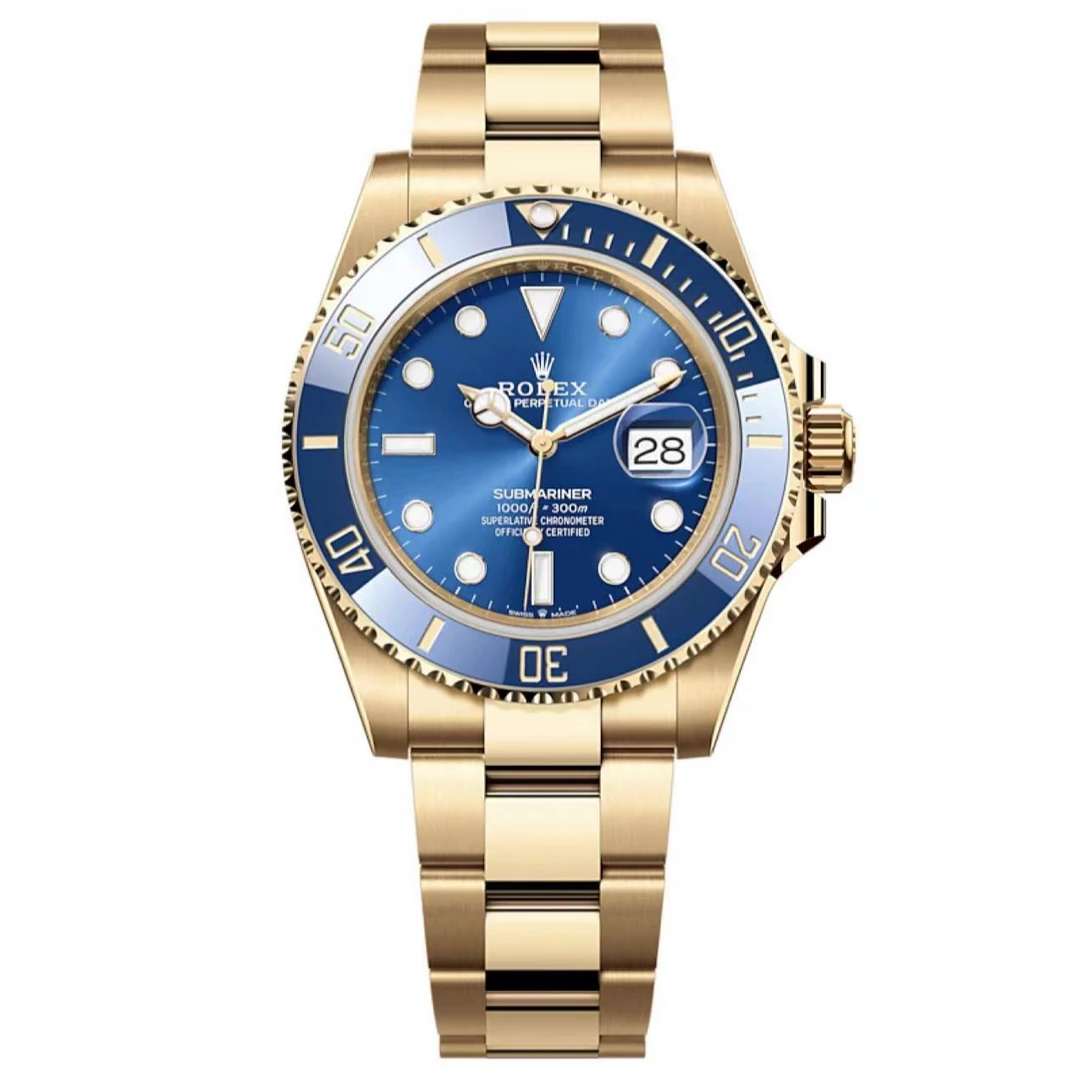 99新 Rolex/劳力士 全金蓝126618/41mm/公价326000/2022.6.18全套