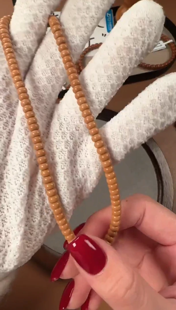 手串橄榄核5.0mm核尖108，老挝料，老型珠，高油高密