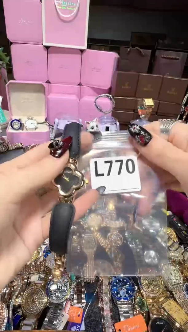 石英机芯不锈钢不锈钢直播定闪专用