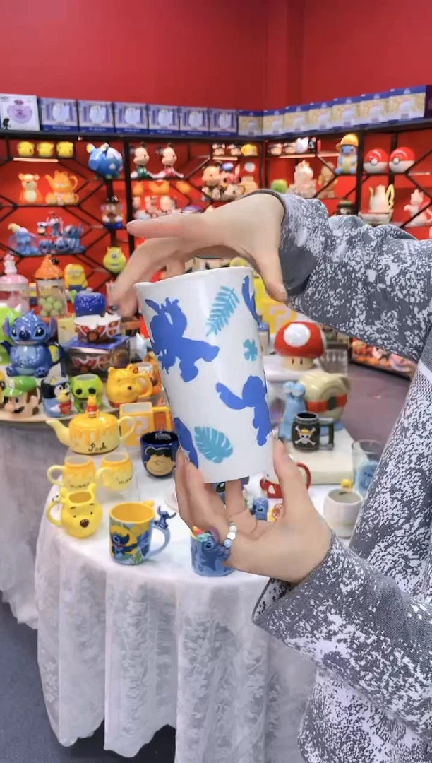 【闪购商品】1@@吏迪仔陶瓷咖啡杯