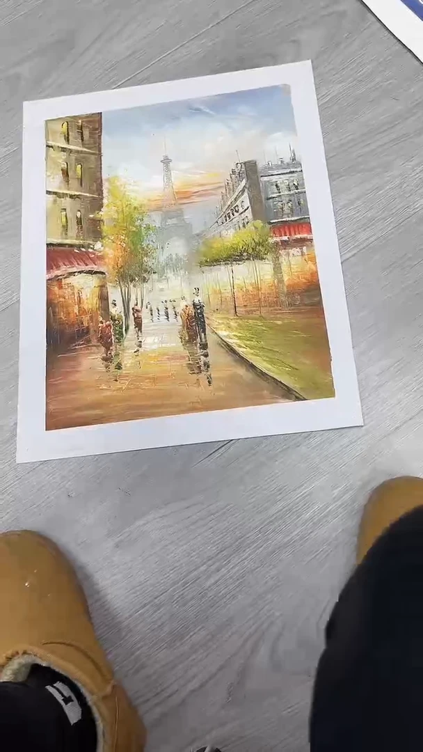【闪购商品】油画30*40CM仅画芯不带框