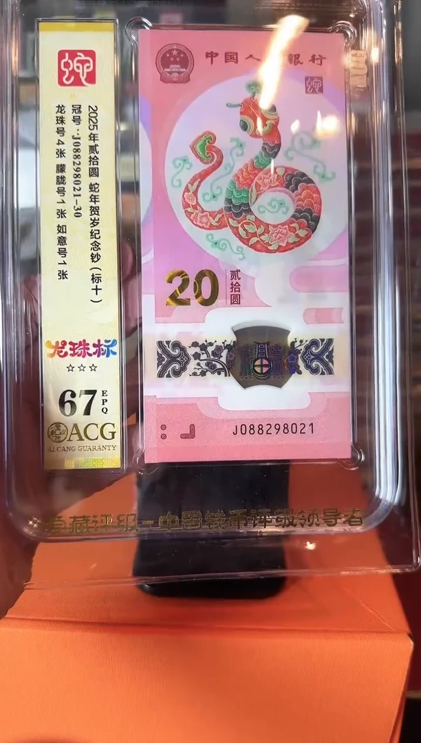 塑料2025 蛇钞 爱藏 标十  啊啊啊啊啊啊 如图