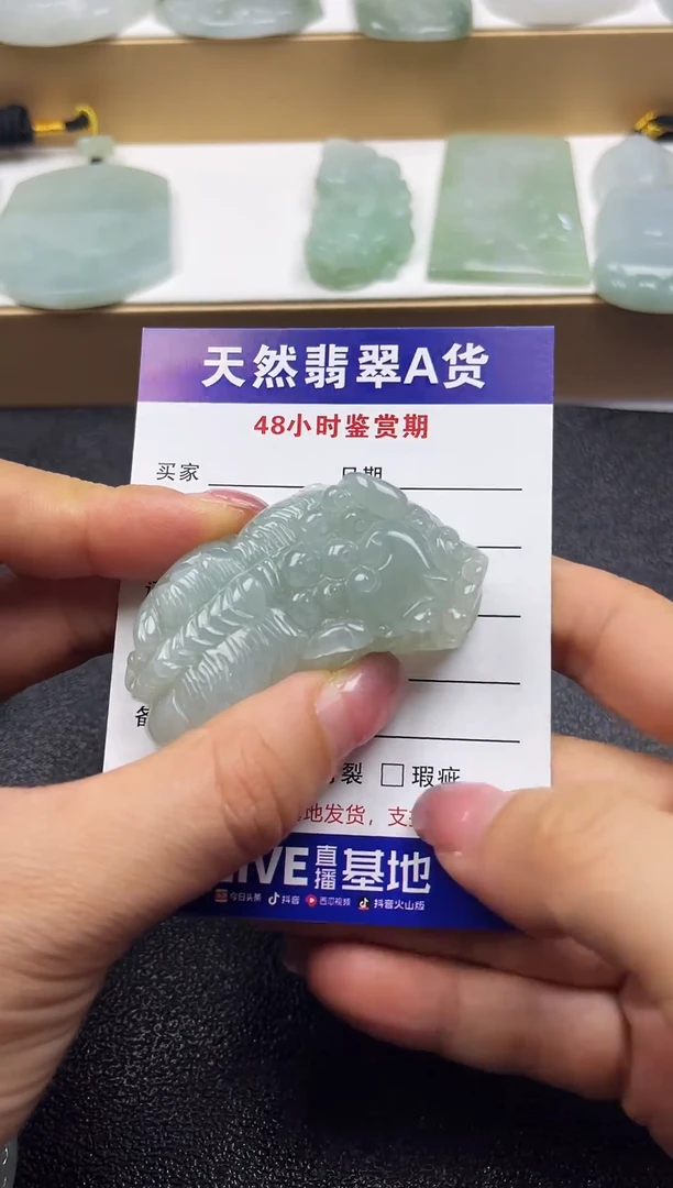 颈饰未镶嵌翡翠