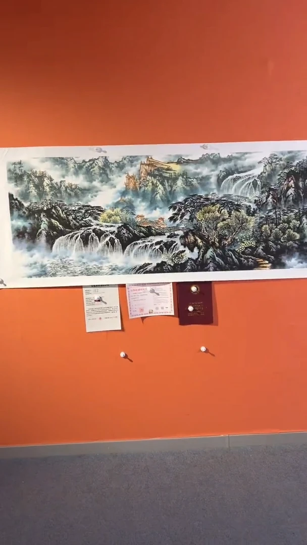 国画国画王保強老師手绘作品