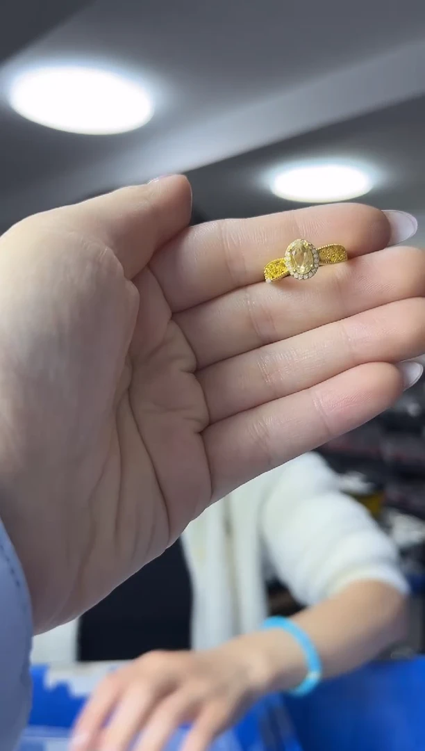 未镶嵌戒指水晶（多样性发一件）