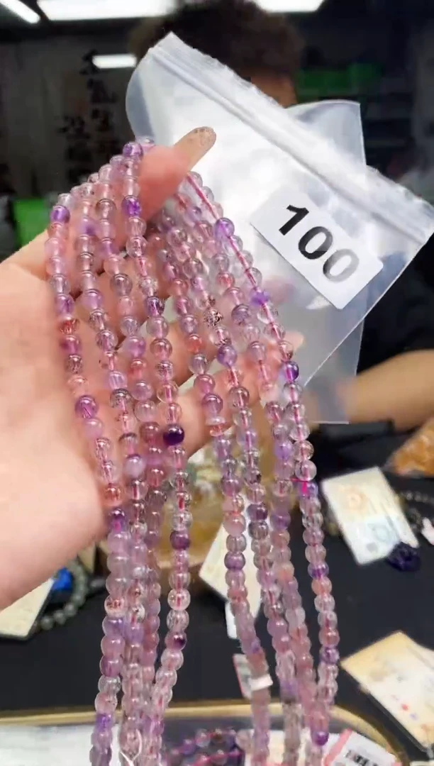 手串未镶嵌水晶手串100多样性发其一