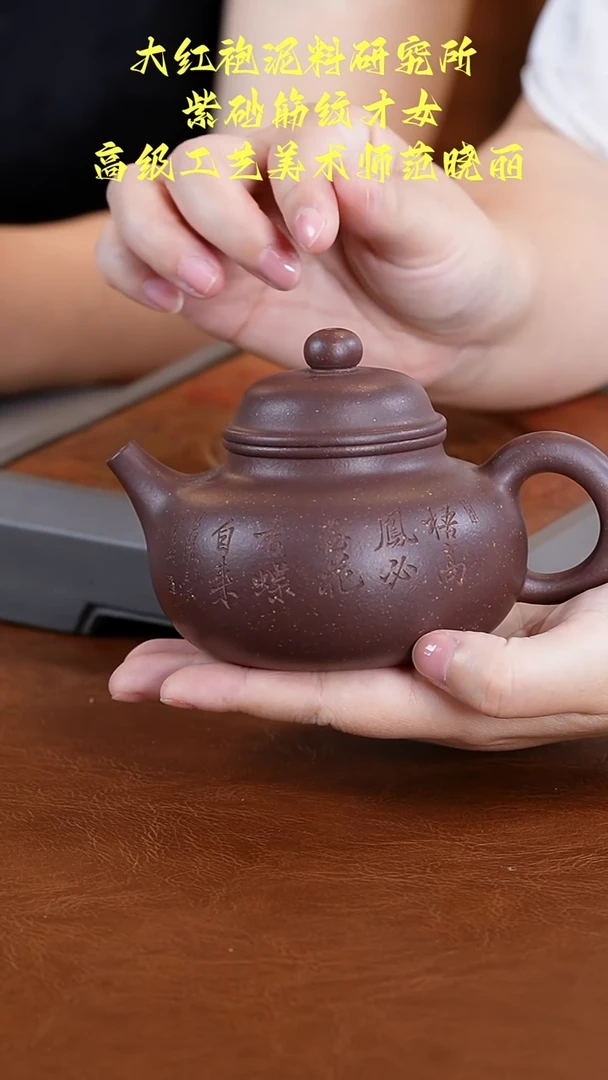 茶壶紫砂范晓丽紫泥容天壶260cc