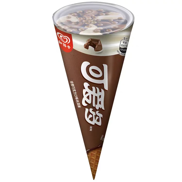 和路雪可爱多巧克力口味67g雪糕批发贵州雪糕批发货上门六盘水