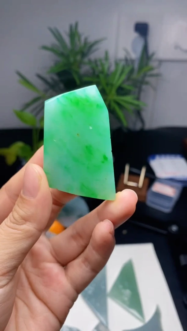 【闪购商品】定制翡翠未镶嵌翡翠片料定制未镶嵌1.19-5