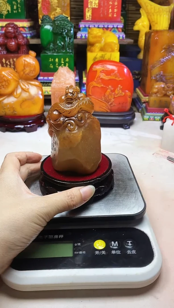 寿山石印石纯天然石料