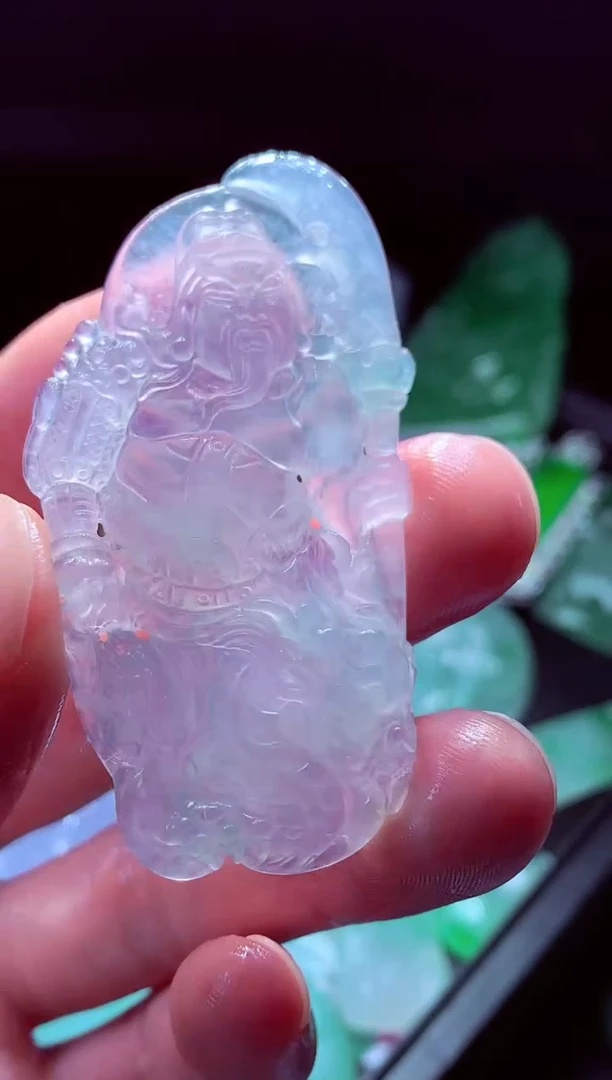 定制翡翠未镶嵌仲*#翡翠毛货定制