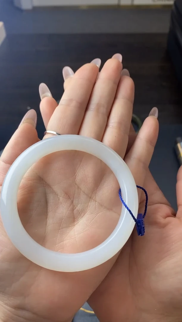 和田玉手镯未镶嵌奶*YLC手镯01