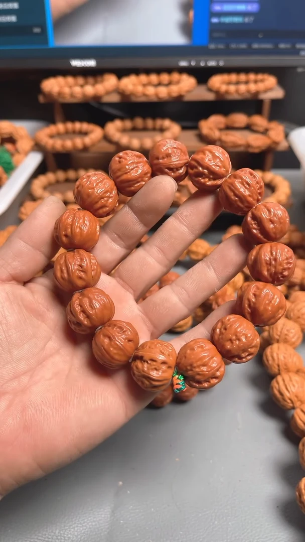 【闪购商品】文玩核桃吊坠文玩手串