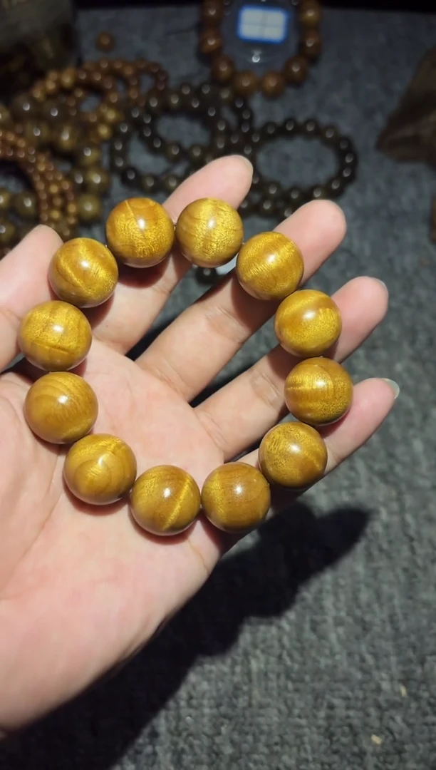 金丝楠手串/手链枯木2.0水波纹99