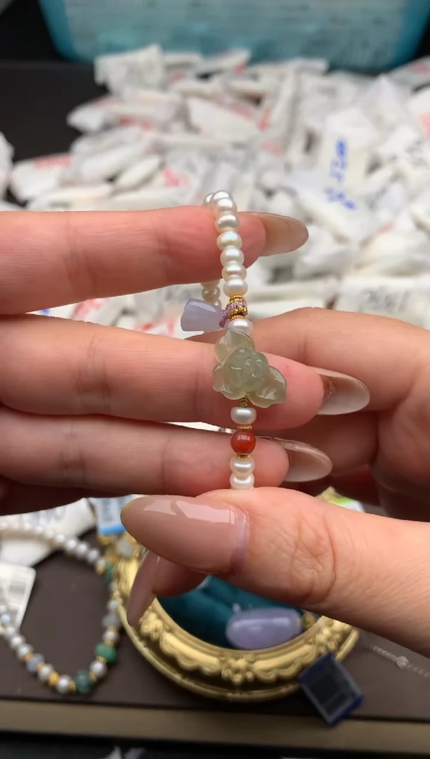 【闪购商品】翡翠手绳未镶嵌  一