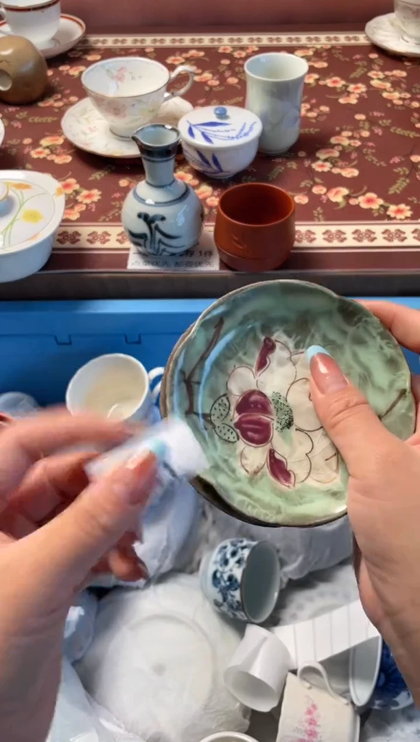 瓷片拖**儿瓷器瓷器A261