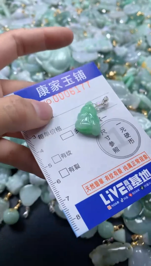 颈饰未镶嵌翡翠6177