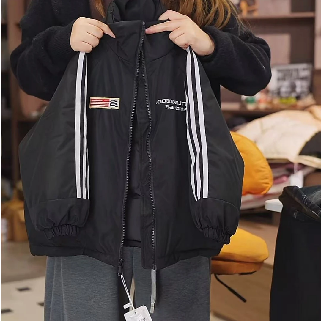 510081 儿童男女同款 韩版休闲舒适冬款保暖洋气百搭棉服外套