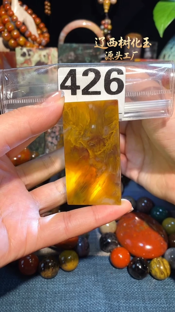 未镶嵌-硅化玉天然北票硅化玉吊坠