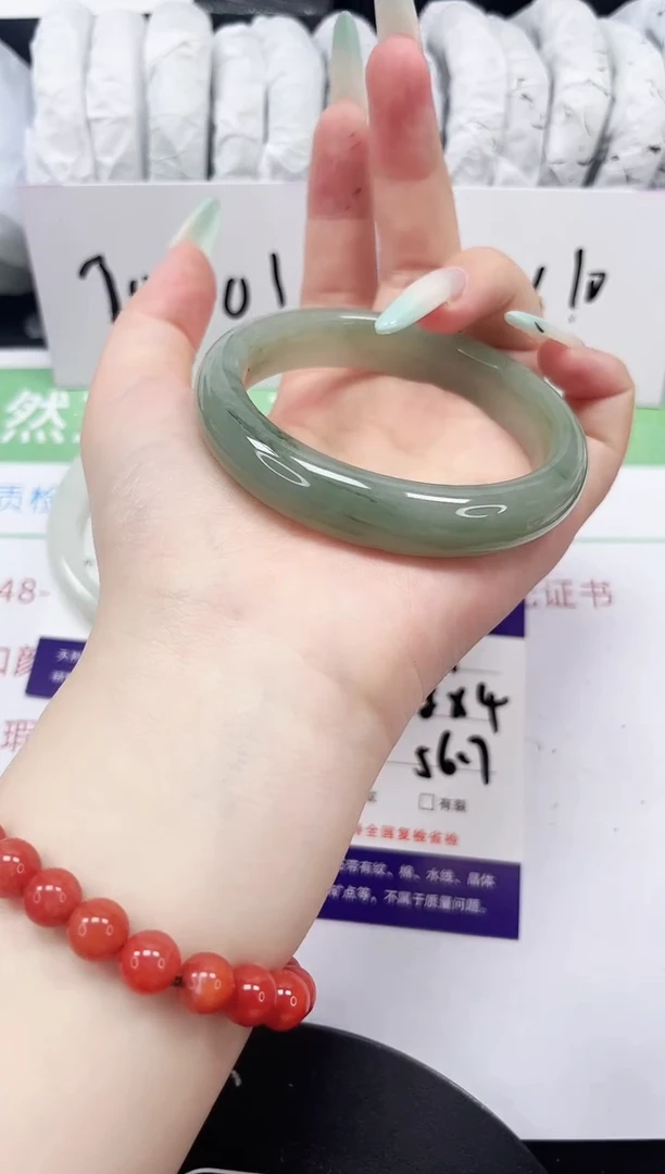 石英质玉手镯未镶嵌201-55/56