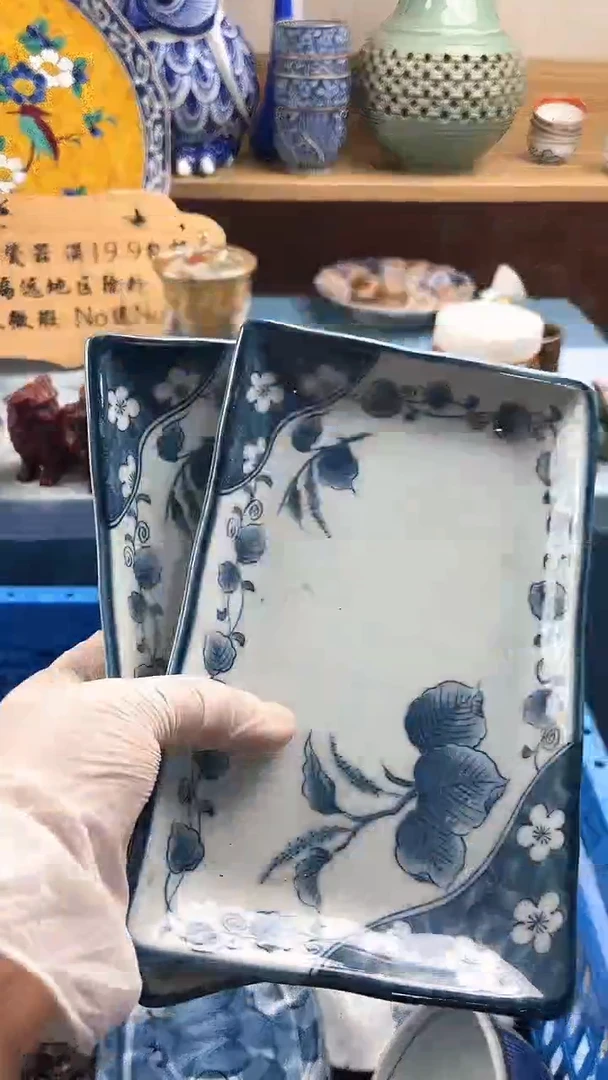 瓷片小*哥英歌瓷器满19.9包邮
