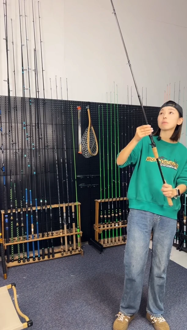 2.1m碳素OB三节2.1米枪柄（不退不换）